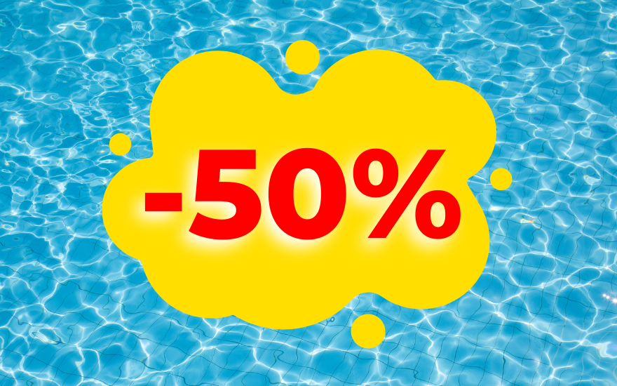 Знижки -50% з 1 по 7 вересня Знижки -50% з 1 по 7 вересня