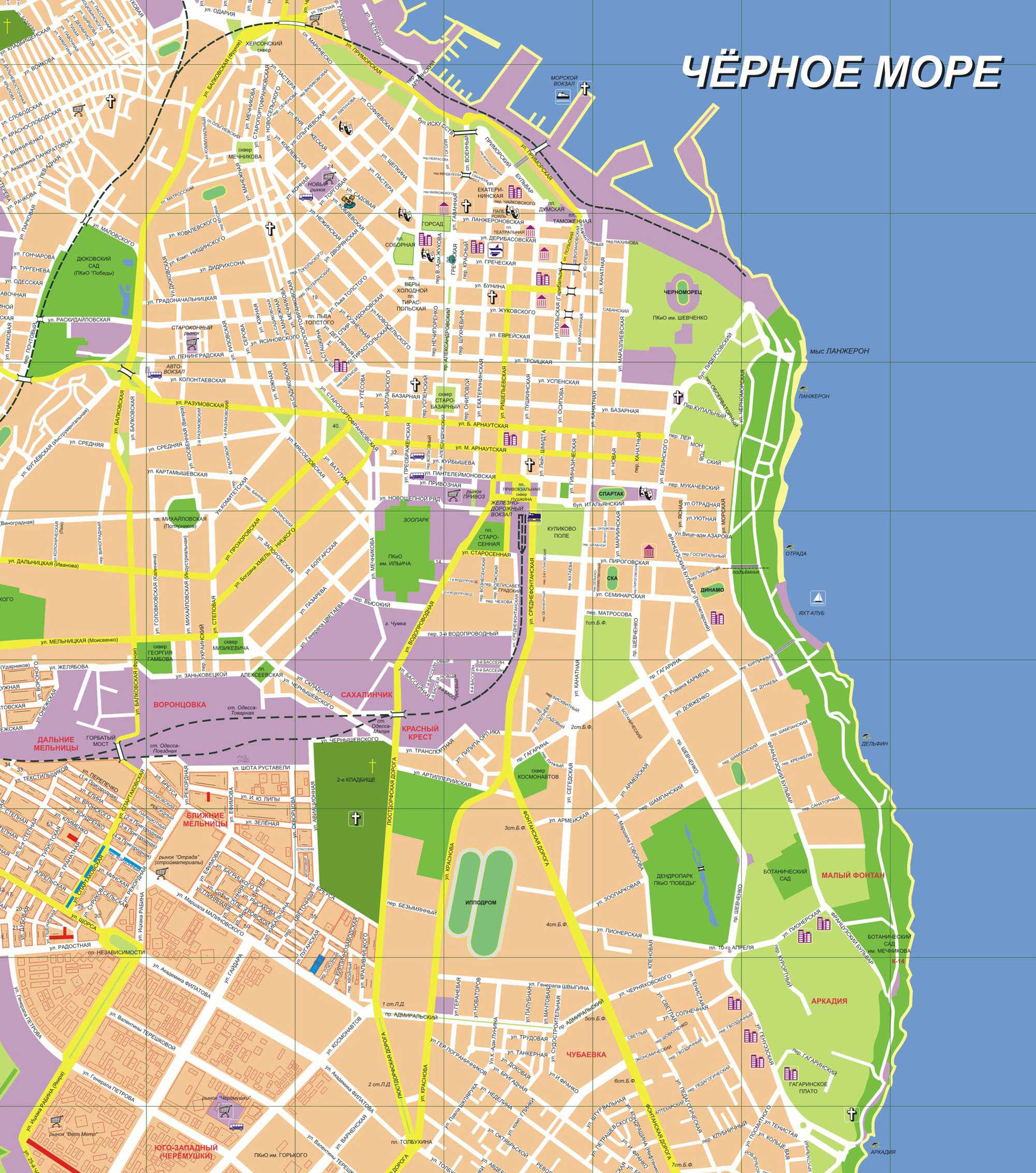Карта пугачева саратовская область с улицами и домами подробно