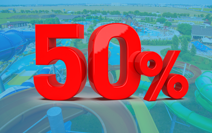 Знижки -50% з 2 по 8 вересня